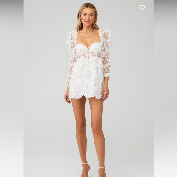 Tayla Mini Dress For Love and Lemons NWT - Picture 1 of 8